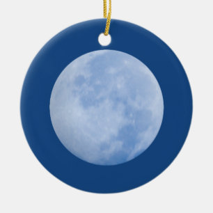 once in a blue moon friend ornament