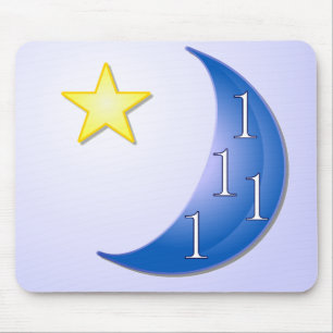 Once in a Blue Moon Mouse Pad