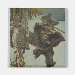 Once it Chased Doctor Wilkinson Magnet
