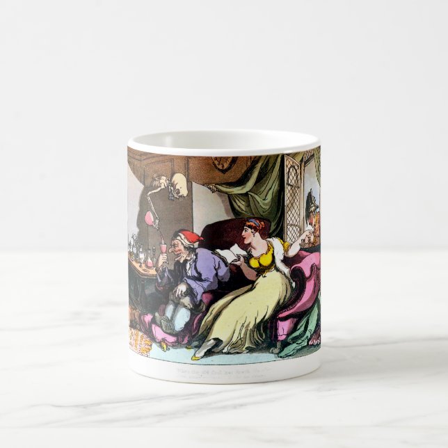 Once the Old Fool has Drank his Wine mug (Center)