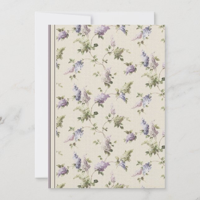 Once Upon A Bridal Shower Invitation (Back)