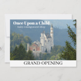 Once Upon A Child Baby Boutique Grand Opening Announcement