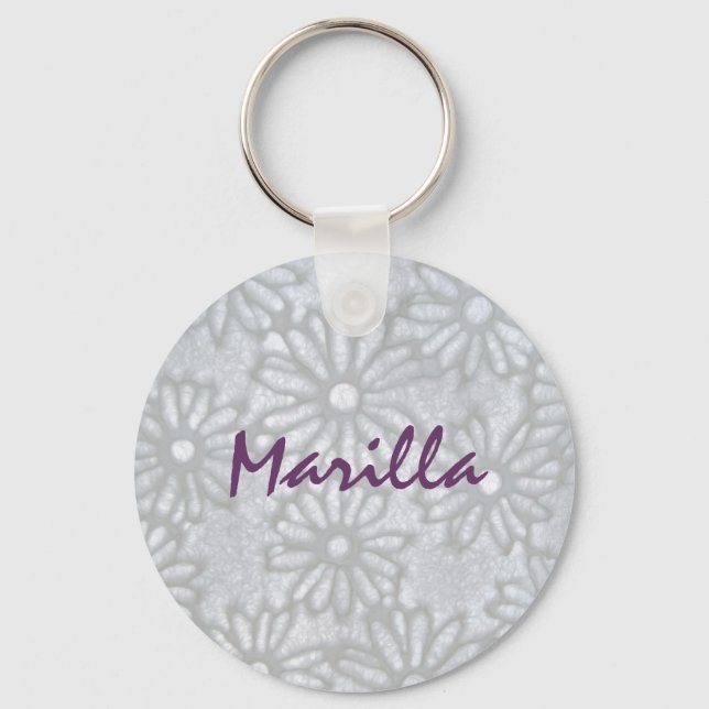 once upon a daisy key ring (Front)