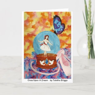 Once Upon A Dream Blank Card