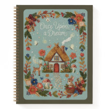 Once Upon a Dream Embroidered Cottage Journal