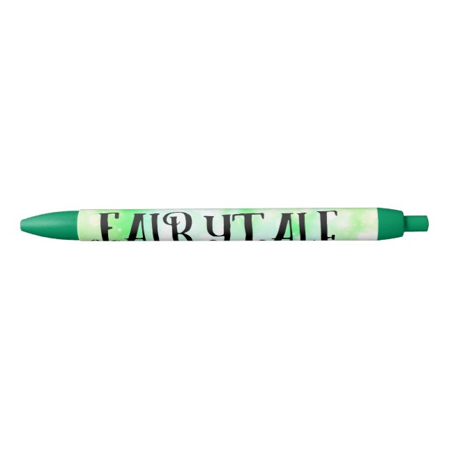 Once Upon a Fairytale Black Ink Pen (Front)