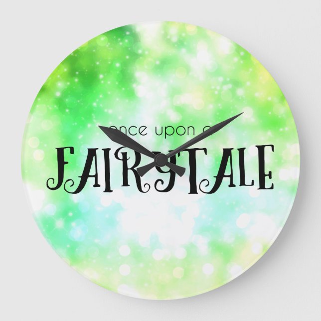 Once Upon a Fairytale Large Clock (Front)