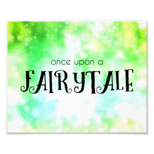 Once Upon a Fairytale Photo Print