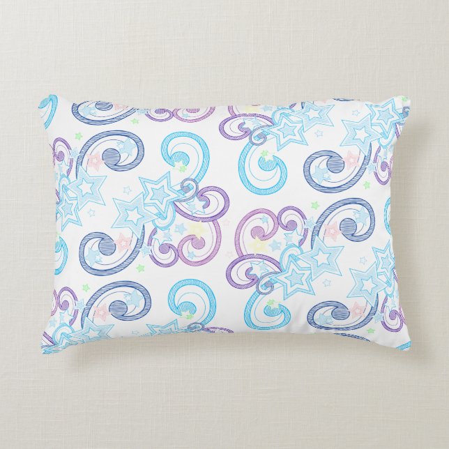 Once Upon a Shooting Star Decorative Cushion (Front)