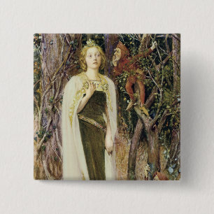 Once Upon a Time 15 Cm Square Badge