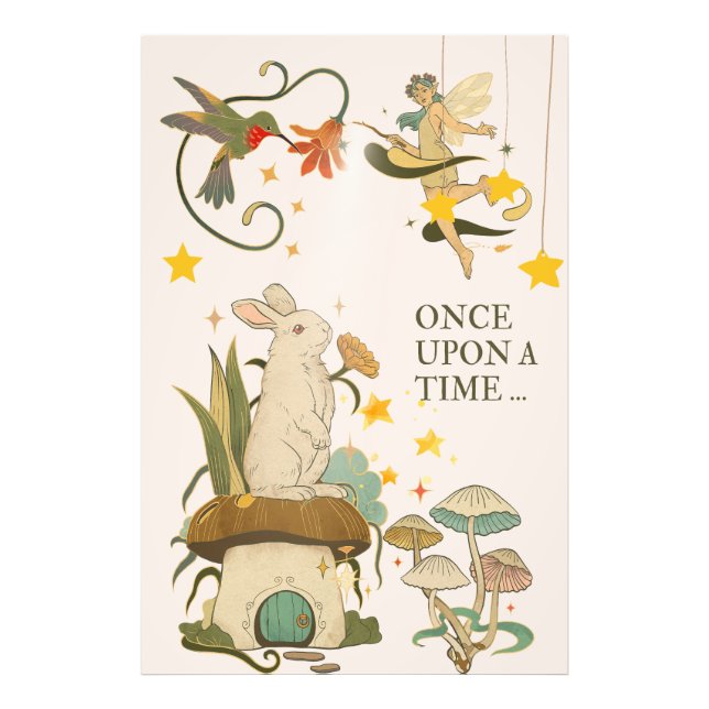 Once Upon a Time: A Fairy Tale Photo Print (Front)