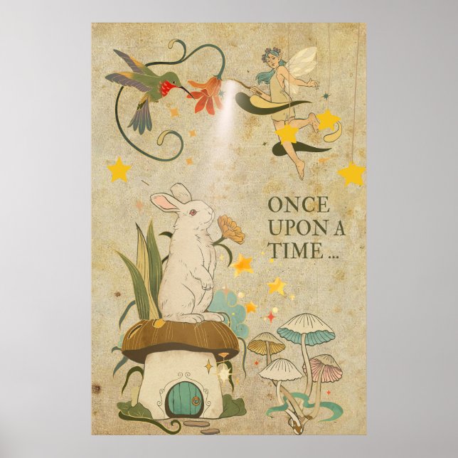 Once Upon a Time: A Fairy Tale Poster (Front)