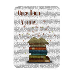 Once Upon A Time Books Magnet