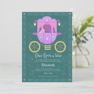 Once upon a Time Fairytale Birthday Party Invitation