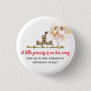 Once Upon a Time in a Land of Joy 3 Cm Round Badge