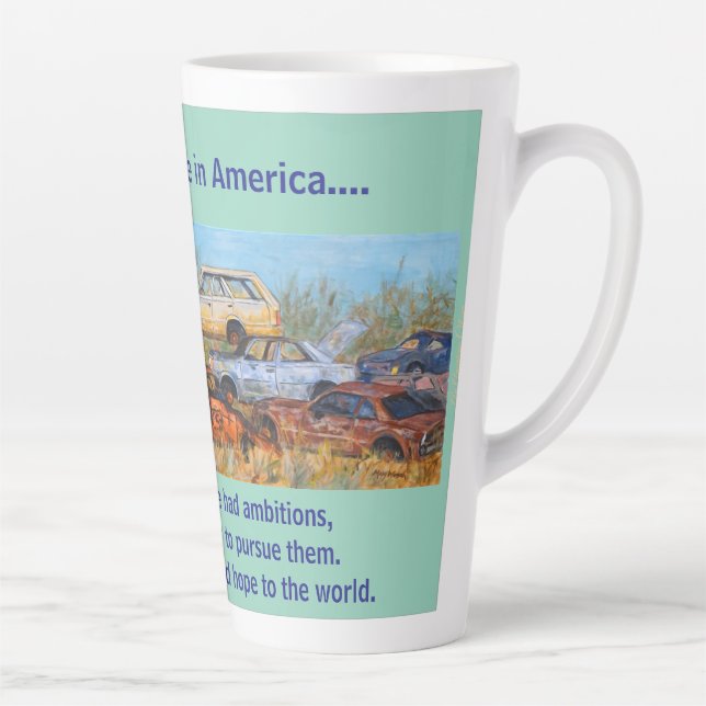 Once Upon A Time In America Latte Mug (Right)