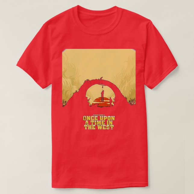 Once Upon A Time In The West T-Shirt (Design Front)
