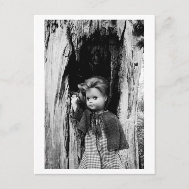 Once upon a time in the woods postcard (Front)