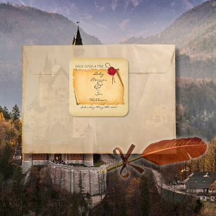 Once Upon A Time Mediaeval Aged Scroll Wax Seal