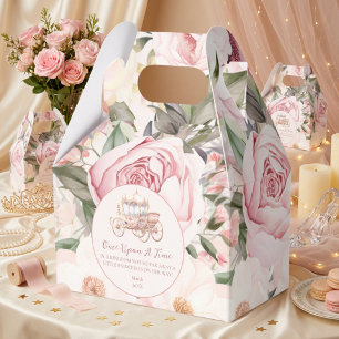 Once Upon a Time Pink Princess Baby Shower Favour Box