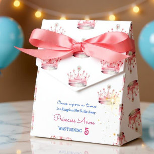 Once upon a time, Princess Birthday Favour Box