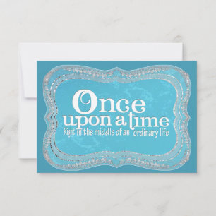 Once Upon a Time Save the Date