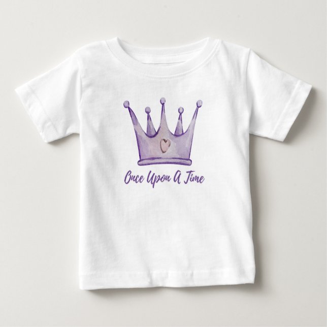 Once Upon a Time Shirt – Fairytale Princess Crown  (Front)