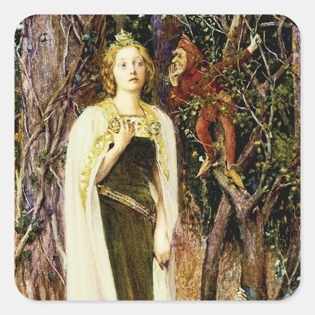 Once Upon a Time Square Sticker (Front)