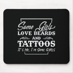 Once Upon A Time There Was A Girl And A Dog Tattoo Mouse Pad