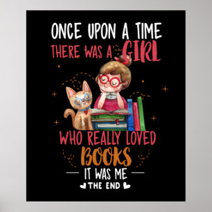 Once Upon A Time There Was A Girl Who Really Books Poster