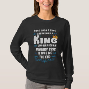 Once upon a time there was a king. January 1992 Bi T-Shirt