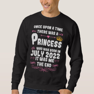 Once Upon A Time There Was A Princess July 2022 Bi Sweatshirt