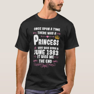 Once Upon A Time There Was A Princess June 1983 Bi T-Shirt
