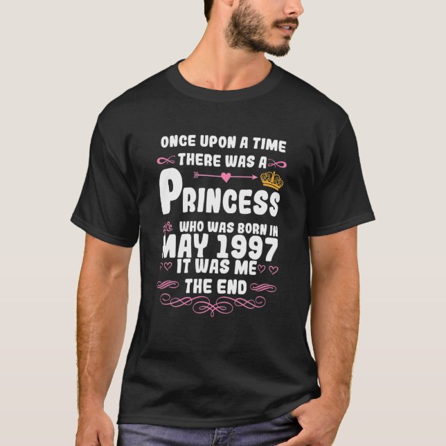 Once Upon A Time There Was A Princess. May 1997 Bi T-Shirt (Front)