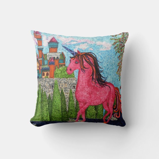 Once Upon a Time Throw Pillow (Front)