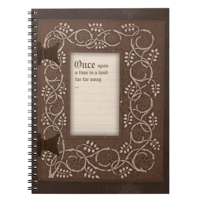 Once upon a time vintage book cover (Front)