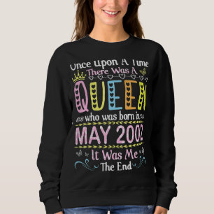 Once Upon Time There Was A Queen Who Was Born On M Sweatshirt