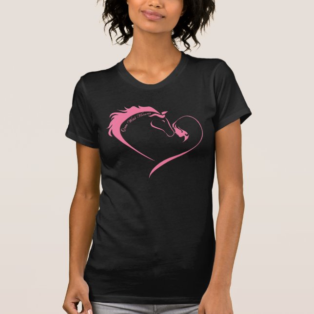 Once Wild Hearts - Ladies T-shirt (Front)