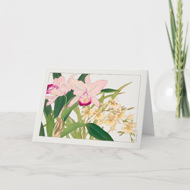 Oncidium by Tanigami Konan Card (Front)