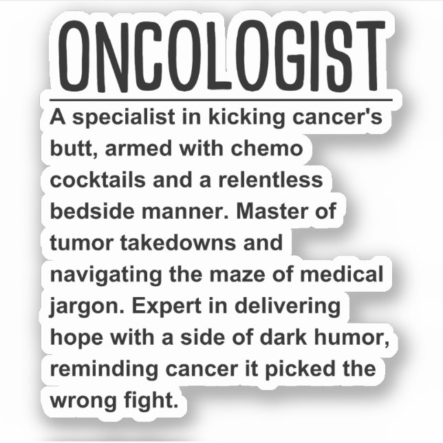 Oncologist  (Front)