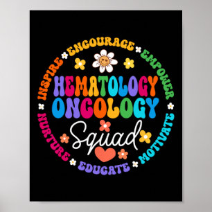 Oncology Hematology Nurse Squad Paediatrics Hemonc Poster