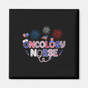 Oncology Nurse 4th Of July American Nursing Indepe Magnet