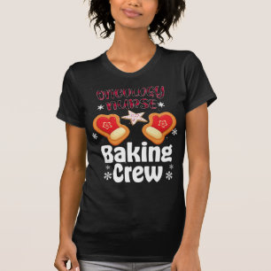 Oncology Nurse Baking Crew family matching Christm T-Shirt