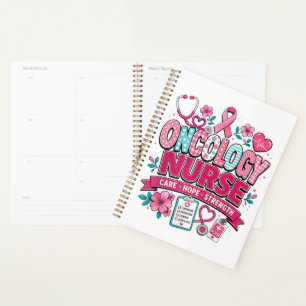 Oncology Nurse Breast Cancer Awareness  Planner