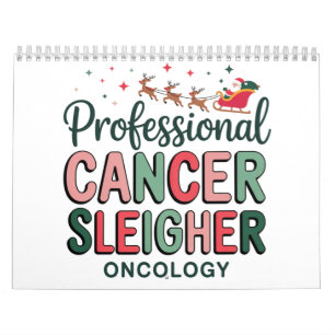 Oncology Nurse Christmas Cancer Chemo Oncology Calendar