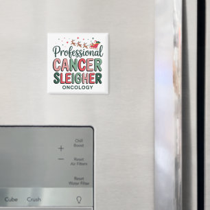 Oncology Nurse Christmas Cancer Chemo Oncology Magnet
