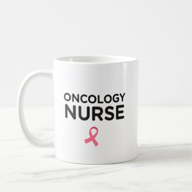Oncology Nurse Coffee Mug (Left)