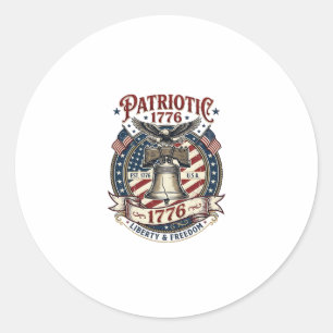 Oncology Nurse Floral Vintage Engraving Design_1 Classic Round Sticker