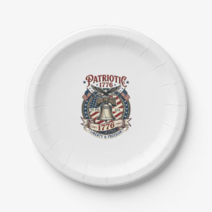 Oncology Nurse Floral Vintage Engraving Design_1 Paper Plate