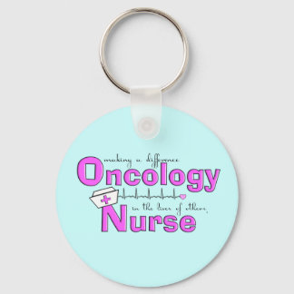 Oncology Nurse Gifts Key Ring